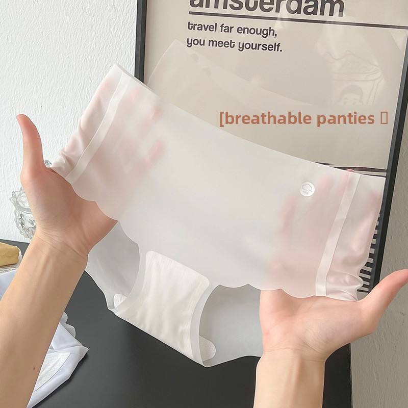 Butter Ice Silk Seamless Panties Ultra-light. Invisible. Breathable Assorted Color